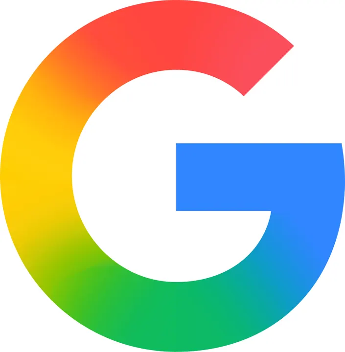 A multicoloured letter G icon.
